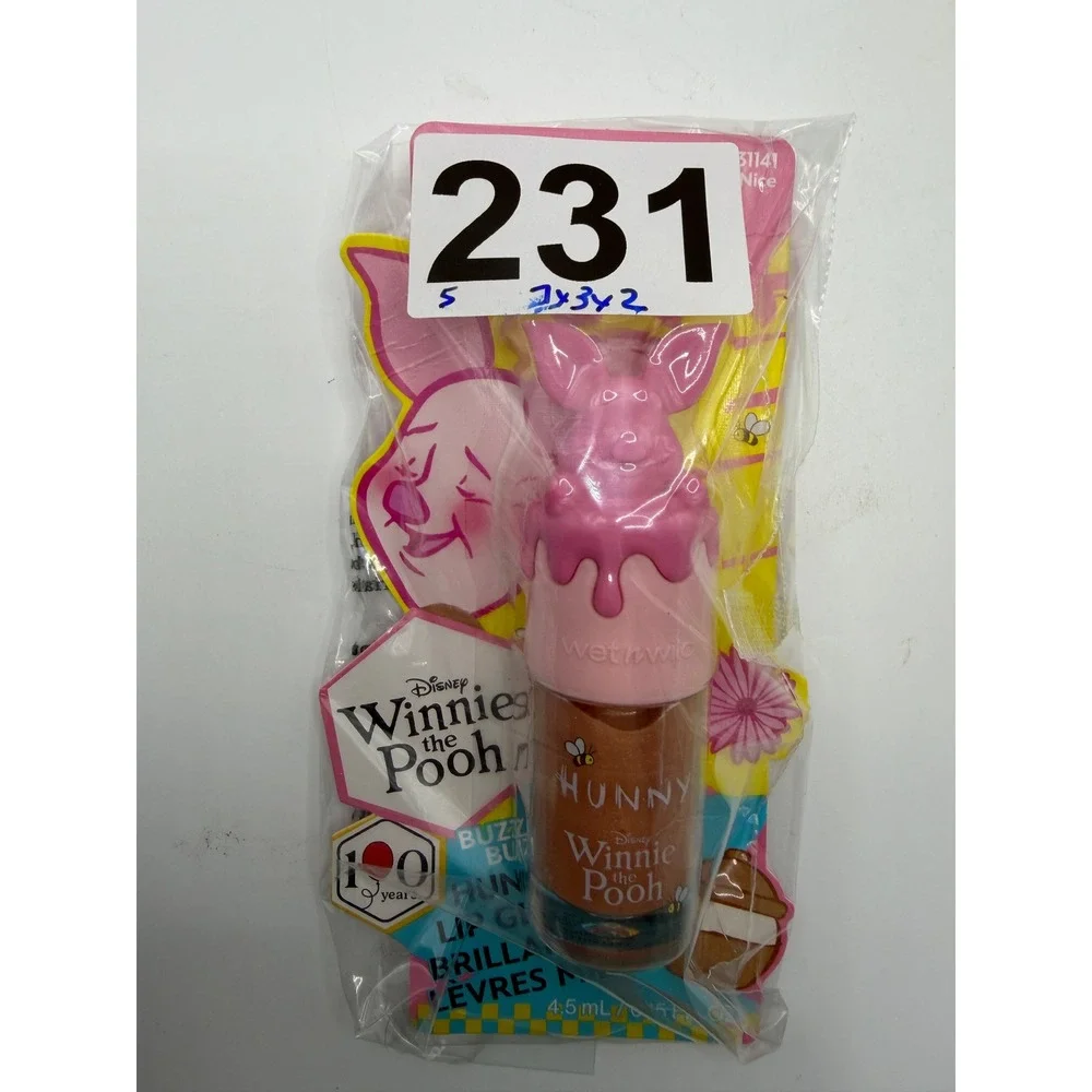 Wet n Wild Womens OS Winnie the Pooh Hunny Lip Gloss Bee Nice Piglet Disney 100‎